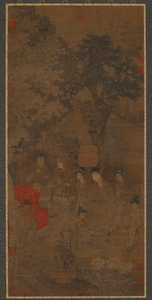辛丕牵扯帝王长袍，元或明初