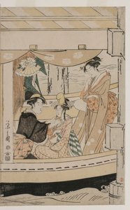 卡瓦伊奇丸号游船上的派对 作者 Chobunsai eisi