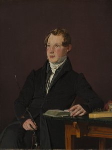 Johann Henning Kjetil Hjardemaal博士，1833年。 作者 克里斯汀·科布（ChristenKøbke）