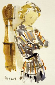 安德烈·纪德《女子学院》插图 作者 克里斯蒂安·贝拉尔