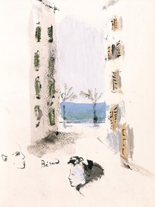 艾尔莎-特里奥莱《一千个遗憾》插图 作者 克里斯蒂安·贝拉尔