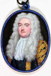 John Verney卷轴大师，1739年（珐琅） 作者 克里斯蒂安·弗里德里希·辛克