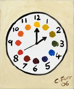彩钟 2006（布面油画） 作者 克里斯蒂安·福尔