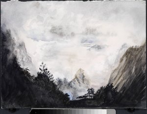 仙境》，2015 年（纸本水彩画）