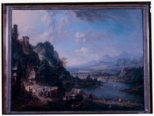 莱茵河风景