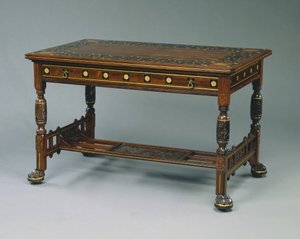 中心表，约1875年 作者 克里斯蒂安·赫特