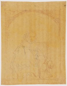 扶手椅上的男子肖像》，选自《荷兰和弗拉芒画家肖像画集》（Collection d