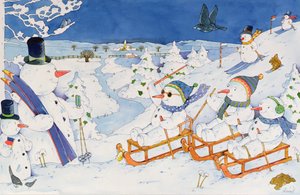 雪人雪橇 作者 克里斯汀·坎普夫（Christian Kaempf）