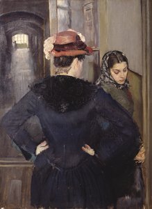 会议（阿尔贝蒂娜） 作者 克里斯蒂安·克罗格（Christian Krohg）
