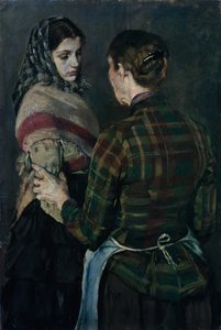 警告（绘画） 作者 克里斯蒂安·克罗格（Christian Krohg）