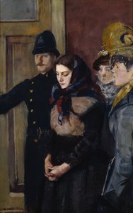 阿尔贝蒂娜（素描） 作者 克里斯蒂安·克罗格（Christian Krohg）