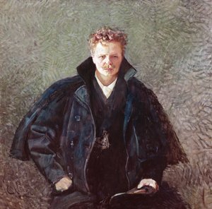 奥古斯特-斯特林堡 作者 克里斯蒂安·克罗格（Christian Krohg）