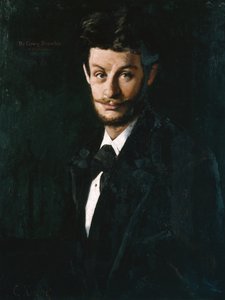 乔治-布兰德斯 作者 克里斯蒂安·克罗格（Christian Krohg）