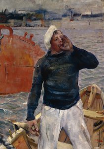 拖入 作者 克里斯蒂安·克罗格（Christian Krohg）