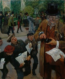 报童 作者 克里斯蒂安·克罗格（Christian Krohg）