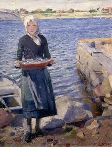阳光 作者 Christian Krohg