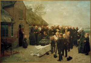 Ch.L.Brokelmann，北弗里斯兰省葬礼 作者 克里斯蒂安·路德维希·博克曼