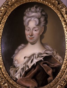 Magdalene Sybille，萨克森 - 艾森纳赫公爵夫人，1708年（铜上油）