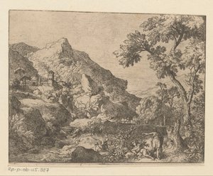 阿卡迪亚山景 作者 克里斯蒂安·威廉·欧内斯特·迪特里希