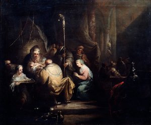 包皮环切术，1763年。 作者 克里斯蒂安·威廉·欧内斯特·迪特里希