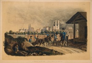 1812年7月25日，在波洛茨克市附近，19世纪20年代 作者 Christian Wilhelm Faber du Faur 来自