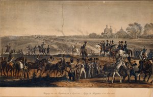 1812年8月14日渡过第聂伯河，19世纪20年代 作者 Christian Wilhelm Faber du Faur 来自