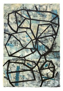 力场》，2016 年（纸上单版画） 作者 克里斯蒂娜·费迪克
