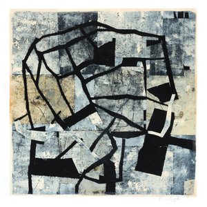 北钥，2016（纸上单版画） 作者 克里斯蒂娜·费迪克