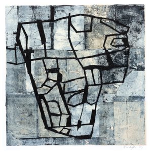 沉睡者之匙，2017（纸上单版画） 作者 克里斯蒂娜·费迪克