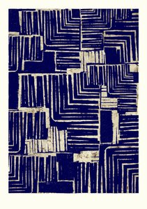 平地，2022 年（单版画） 作者 克里斯蒂娜·费迪克