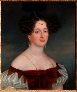 女伯爵 Elizaveta Ksaveryevna Vorontsova（面板上的油）