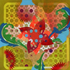 调解 39，c. 2017 （丙烯酸画板） 作者 克里斯蒂娜·萨吉