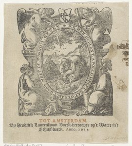 标题小插图显示一名男子正在种植庄稼 作者 Christoffel van Sichem (II) (可能)