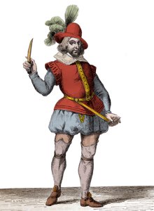 刺杀亨利四世（1553-1610）的杀手弗朗索瓦-拉瓦亚克的肖像，根据老克里斯托弗-凡（1546-1624）的作品雕刻 - 刺杀国王亨利四世（1553-1610）的杀手弗朗索瓦-拉瓦亚克（1578-1610）腰部肖像 作者 克里斯托弗·范·西赫姆