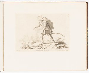 Plate 3, La Lanterne Magique (The Magic Lantern), Singeries ou différentes actions de la vie humaine représentées par des singes (Monkey Antics or Different Actions of Human Life represented by Monkeys) 作者 弗朗索瓦·菲利普·夏彭蒂埃