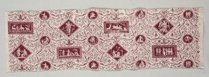 铜版印刷的棉花条，1795-1799。