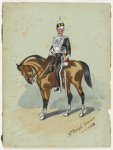 第13孟加拉枪骑兵，约1914年