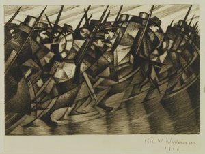 1916年回到战壕