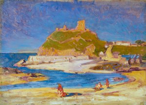 Criccieth城堡"，1893-1934年 作者 克里斯托弗·威廉姆斯