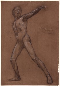 犹大的人物研究，约1910-1911。 作者 克里斯托弗·威廉姆斯