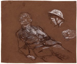 Mametz Wood》的研究，约1916年。 作者 克里斯托弗·威廉姆斯