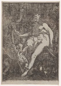 忏悔中的圣母玛利亚，1590-1607。 作者 朱塞佩斯科拉里圈