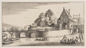 小镇入口，选自风景画（Playsante Lantschappen）