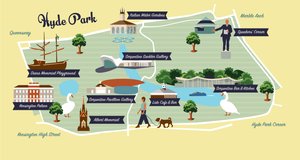 Map of Hyde Park 作者 克莱尔·亨特利