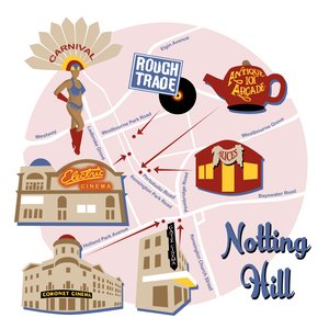 Map of Notting Hill 作者 克莱尔·亨特利