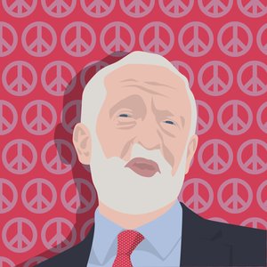 Jeremy Corbyn的肖像
