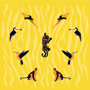 animals-yellow-black 作者 克莱尔·亨特利