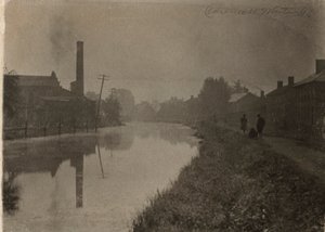 沿着老运河，1896年。