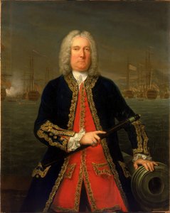海军上将托马斯-马修斯（1676-1751） 作者 克劳德·阿努菲