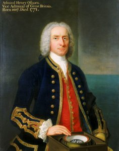 亨利-奥斯本上尉（1697-1771） 作者 克劳德·阿努菲